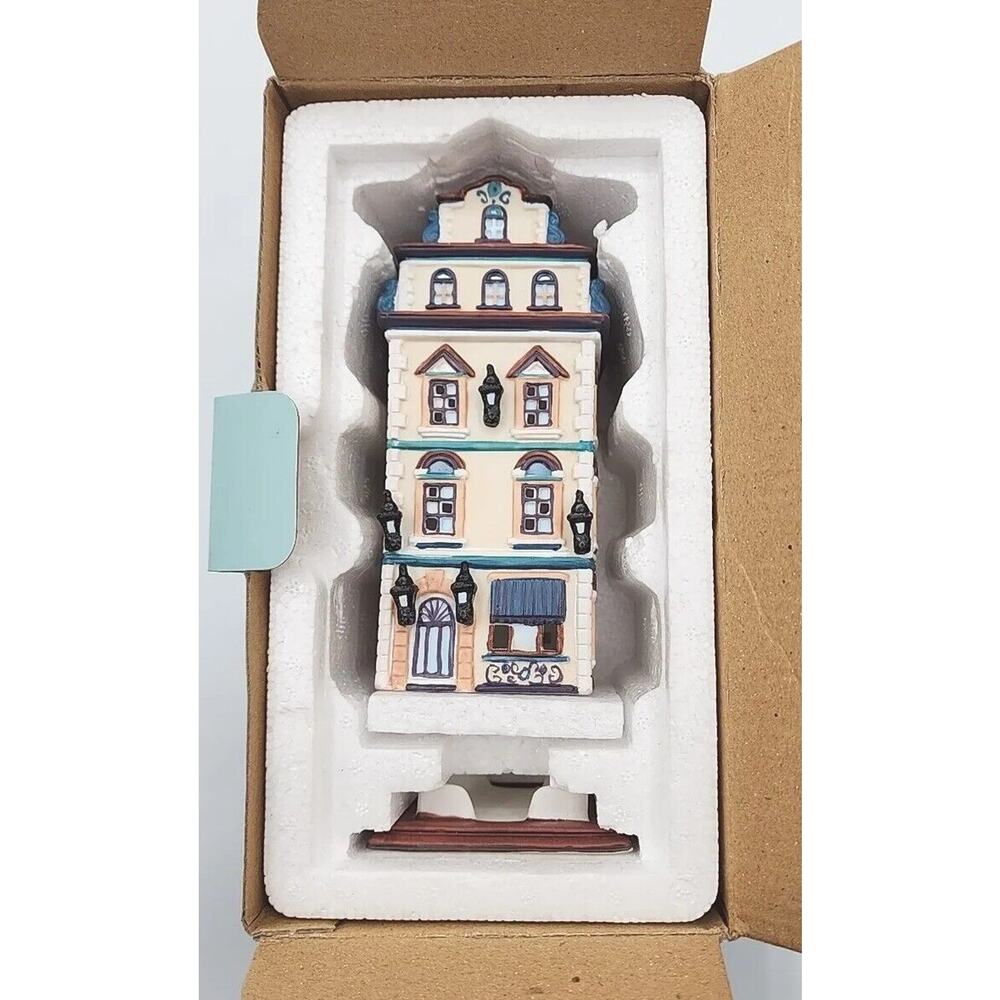 PartyLite P8274 Cafe Prague Tealight Candle Holder Hand Painted in Box P8A/P8274 - Picture 7 of 7